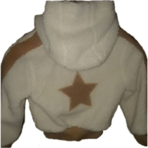 NWT Urban Republic Faux Fur Star Sherpa size 5/6 - Picture 1 of 6